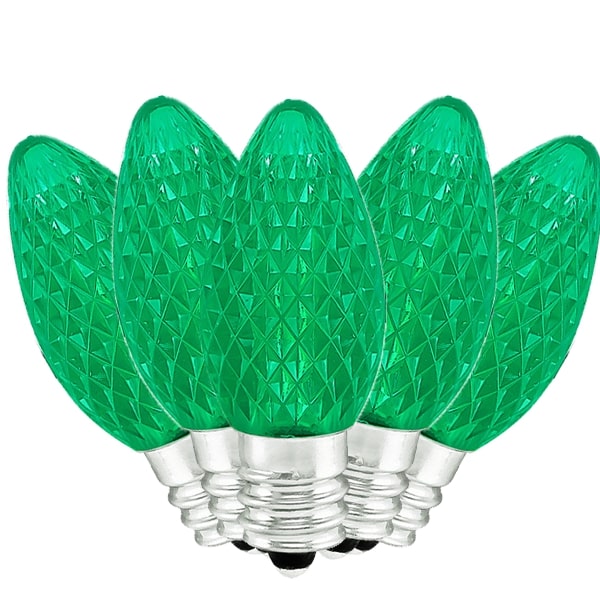 christmas-lighting-led-c7-bulb-green-faceted-st-nicks-CA