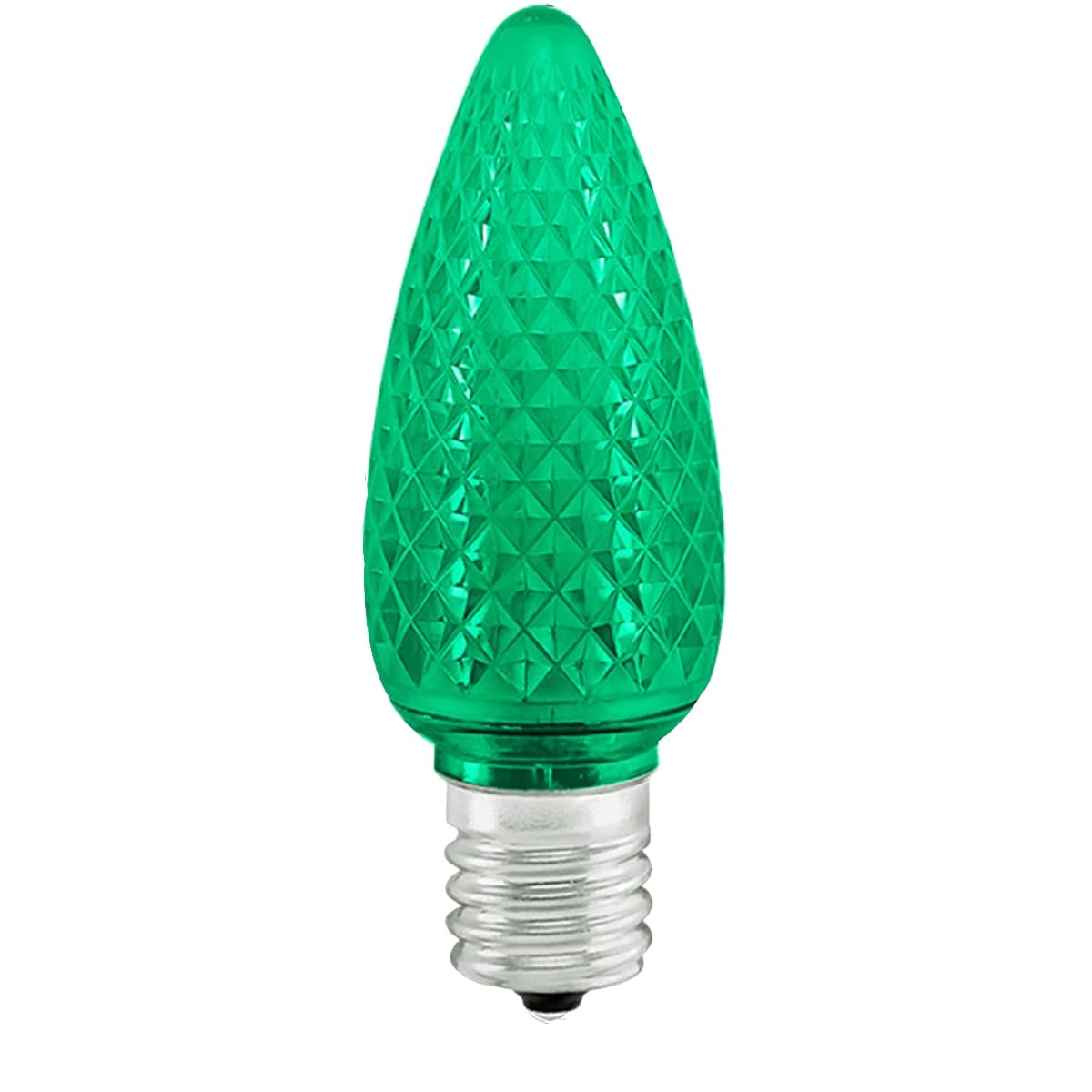 christmas-lighting-led-c9-bulb-green-faceted-st-nicks-CA