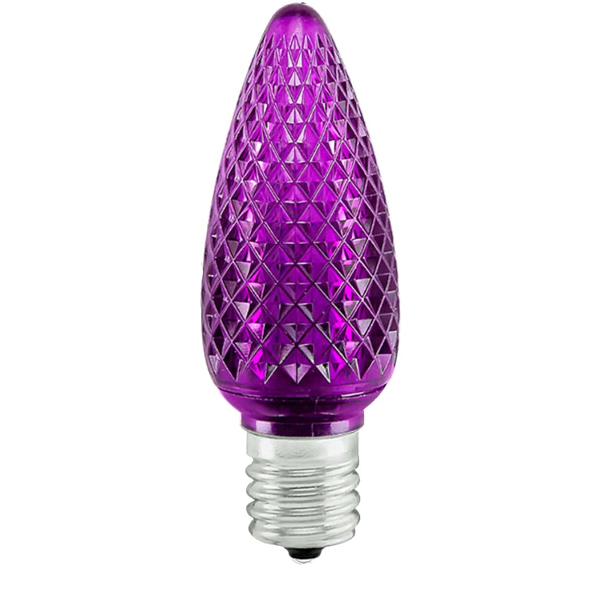 christmas-lighting-led-c9-bulb-purple-faceted-st-nicks-CA