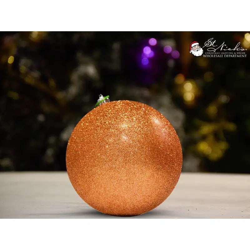 Copper Ornament Glitter Sequin Ball 5.91’’