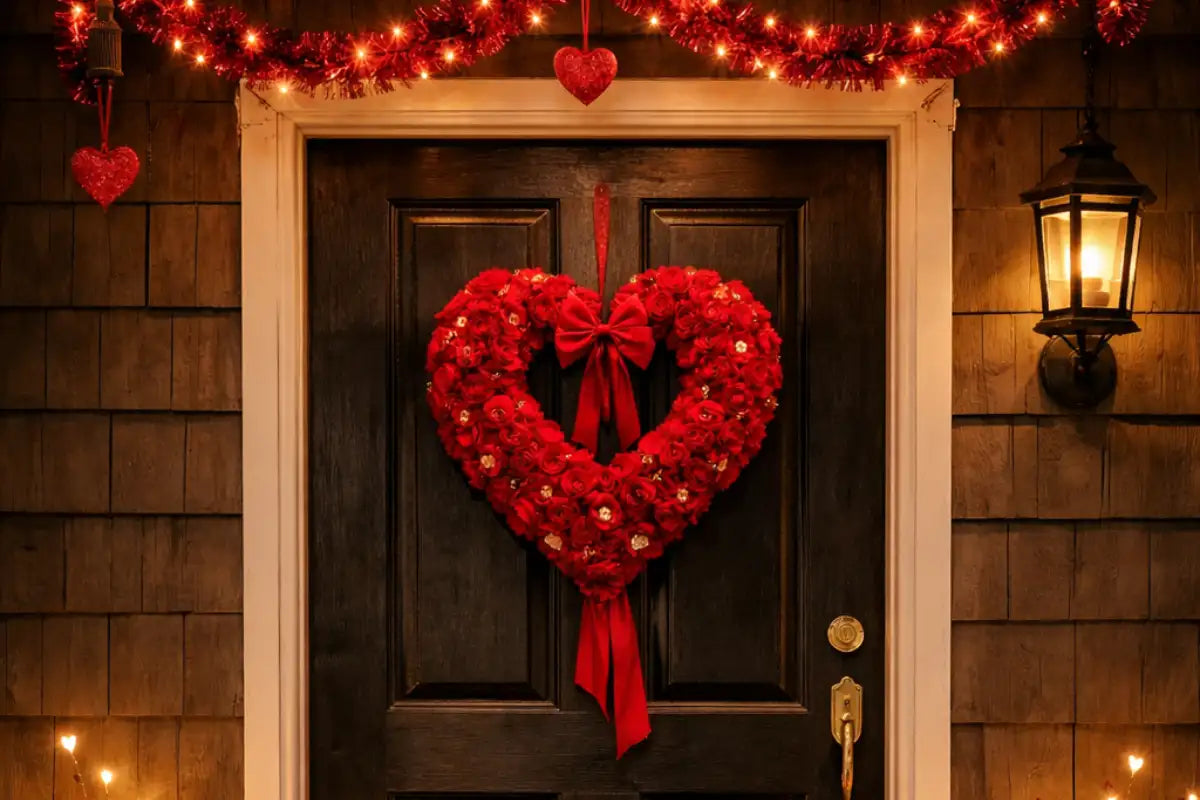 Valentines Day Decor Christmas Garland