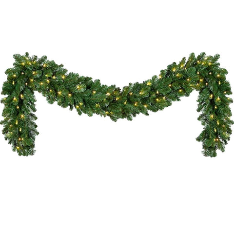 green-decor-garland-w-warm-white-lights