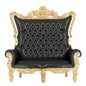 king-caroleous-royal-love-seat-black-gold-velvet-santa-throne
