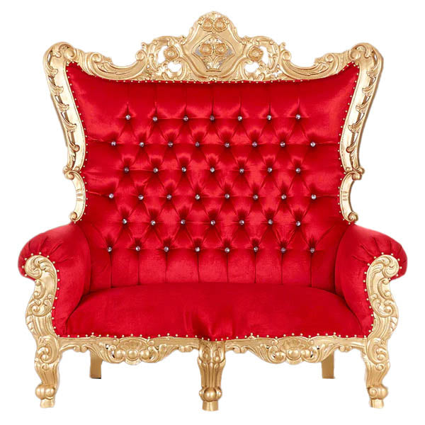 king-caroleous-royal-love-seat-red-gold-velvet-santa-throne