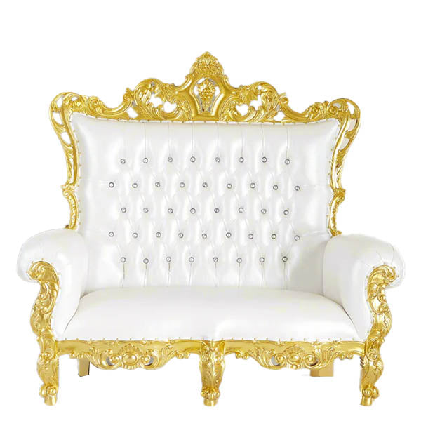 king-caroleous-royal-love-seat-white-gold-velvet-santa-throne