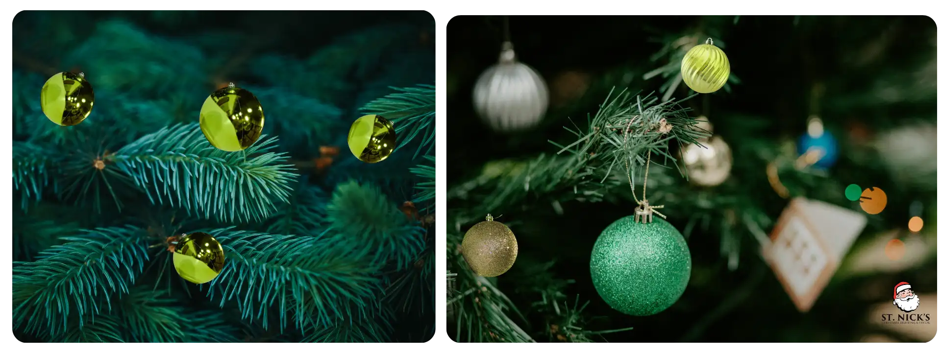 Nature-Loving? Moss Green Ornaments