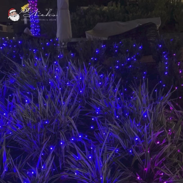 5MM-LED-Mini-Lights-Purple-Green-Wire-6-Spacing-7