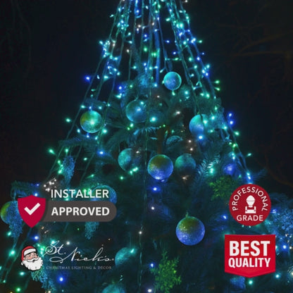 Aqua-Blue-and-Cool-White-5mm-Twinkle-LED-Mini-Lights-6-Spacing-3