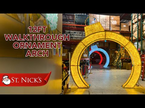 12FT Walkthrough Ornament Arch