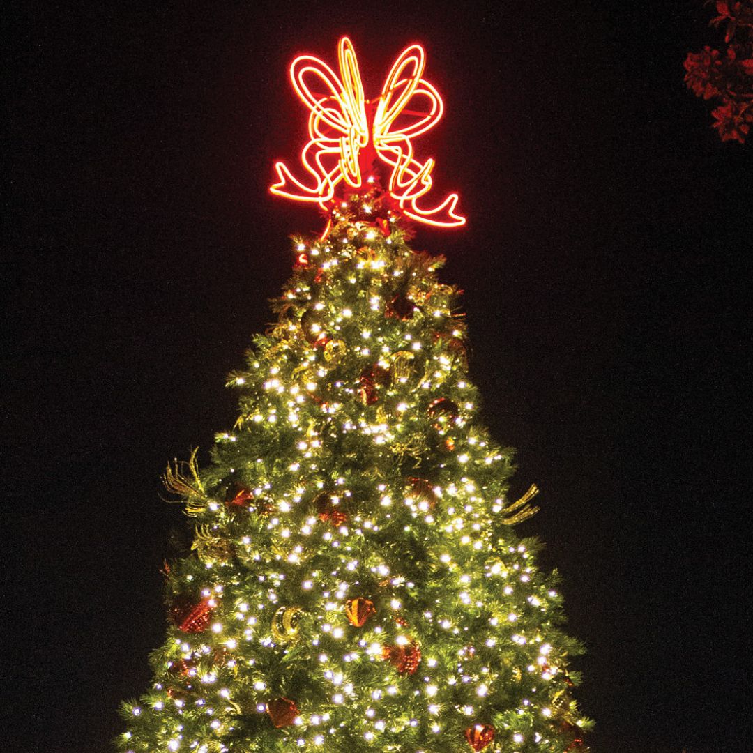 Tree Toppers St Nick's Christmas lighting St. Nick's Christmas Lighting