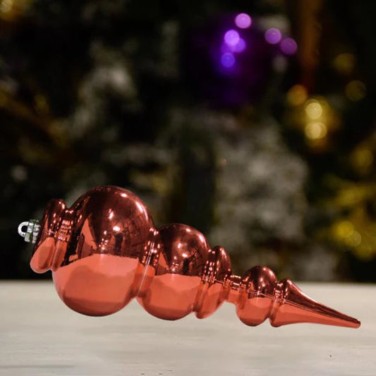 rosegold-shiny-finials-christmas-tree-decor-ornament-250mm