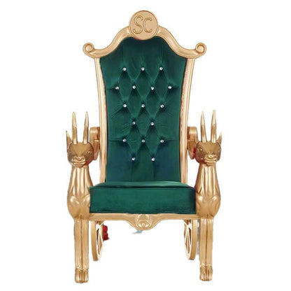 santa-reindeer-throne-chair-green-gold-velvet