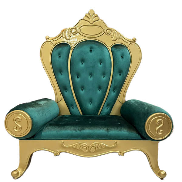 st-peters-santa-throne-green-gold-velvet
